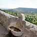 Fountain with a view par Belles Images by Sandra A. - Moustiers Ste. Marie 04360 Alpes-de-Haute-Provence Provence France