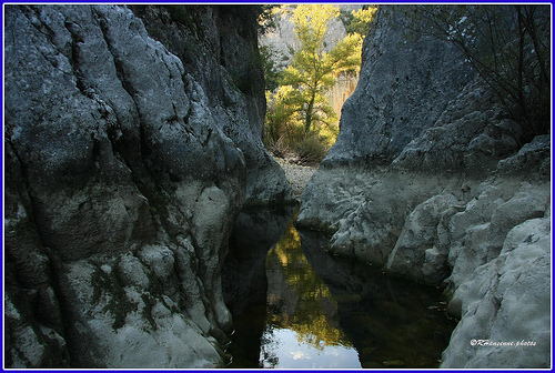 Gorges d'Oppedette, lit du Calavon par Rhansenne.photos