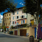 Centre du village de Riez par Reinhold.Lotz - Riez 04500 Alpes-de-Haute-Provence Provence France