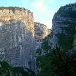 Gorges du Verdon : Le couloir Samson, vu du Point-Sublime par nosilvio - Rougon 04120 Alpes-de-Haute-Provence Provence France