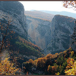 Lumière de Novembre au couloir de Samson by myvalleylil1 - Rougon 04120 Alpes-de-Haute-Provence Provence France