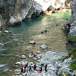 Jeux d'eau dans les gorges du Verdon by myvalleylil1 - Rougon 04120 Alpes-de-Haute-Provence Provence France