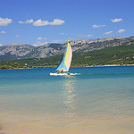 Catamaran - The lake of Sainte Croix by Carine.C - Sainte Croix du Verdon 04500 Alpes-de-Haute-Provence Provence France