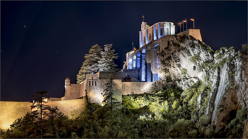 Sisteron de nuit - Haute Provence par cicay