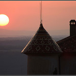 Couché du Soleil sur le plateau de Valensole par Rhansenne.photos - Sainte Croix du Verdon 04500 Alpes-de-Haute-Provence Provence France