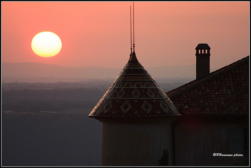 Couché du Soleil sur le plateau de Valensole par Rhansenne.photos