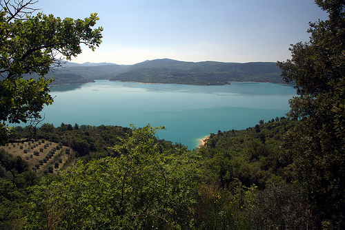 Lac de Sainte-Croix by  Alexandre Santerne 