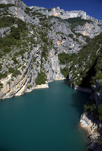 Début des gorges du Verdon par  Alexandre Santerne 