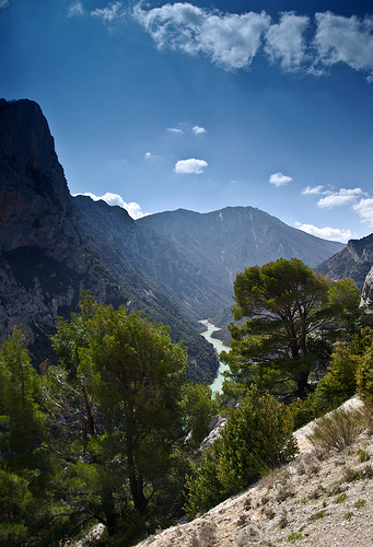 Panorama sur le verdon par Karsten Hansen