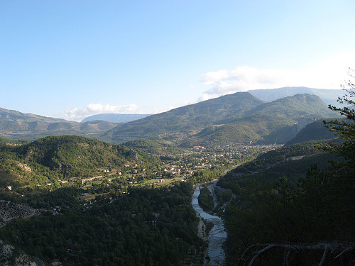 Hiking to Robion by davelevine