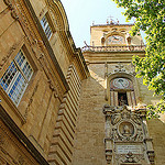 Mairie d'Aix-en-Provence et sa tour de l'horloge by Meteorry - Aix-en-Provence 13100 Bouches-du-Rhône Provence France