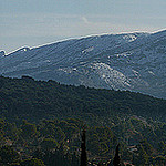 Panorama sur la montagne Sainte-Victoire enneigée by bruno Carrias - Aix-en-Provence 13100 Bouches-du-Rhône Provence France