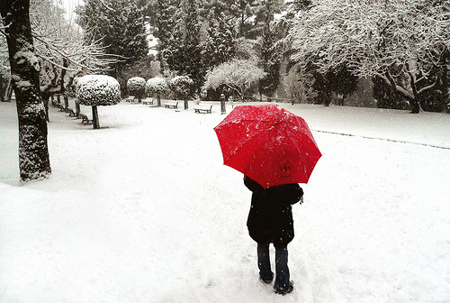 Aix-en-Provence sous la neige by jenrif