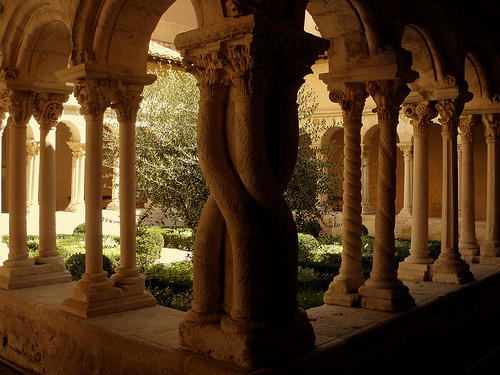 Saint Sauveur cloisters by perseverando