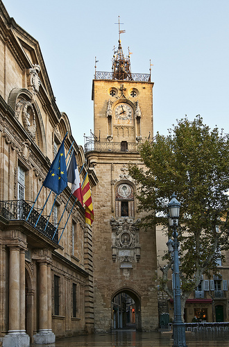 Clock Tower, Aix-en-Provence par philhaber