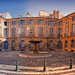 Place d'Albertas en panoramique à Aix en Provence par Cilou101 - Aix-en-Provence 13100 Bouches-du-Rhône Provence France