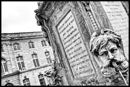 Fontaine de l'Hôtel de Ville par dominique cappronnier