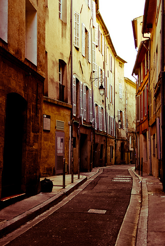 Rue provencale d'aix par Karsten Hansen