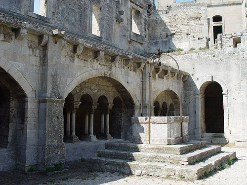 Cloister Montmajour Abbey by pietroizzo