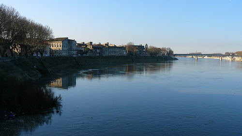 La calme de la fleuve par Antoine 2011