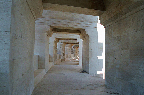 L'intérieur des arènes à Arles par paspog