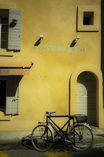 La maison jaune - Arles by Andrea Albertino