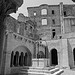 Cour de l'ancien cloitre de l'Abbaye de Montmajour par dmirabeau - Arles 13200 Bouches-du-Rhône Provence France