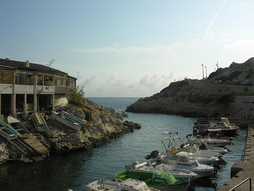 Calanques : Port de Callelongue par phileole