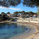 La Buvette Chez Eliane et la Plage de Cap Rousset par Bernard Bost - Carry le Rouet 13620 Bouches-du-Rhône Provence France