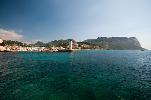 Cassis from the beach by Stimpy Rah