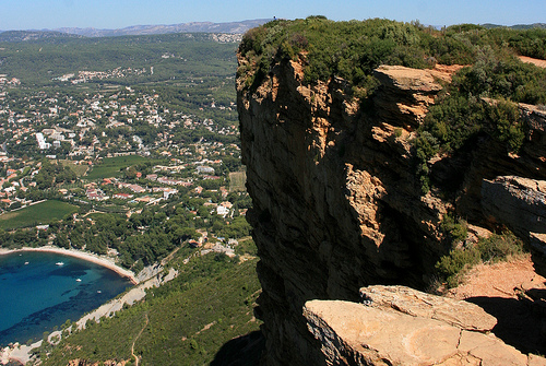 Au sommet de Cap Canaille par Seb+Jim