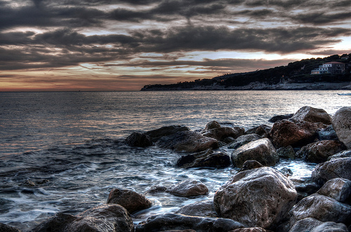 Le soleil se couche sur Cassis par feelnoxx