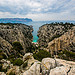 Calanque d'En-vau... la roche découpée en deux par la plage by guitou2mars - Cassis 13260 Bouches-du-Rhône Provence France