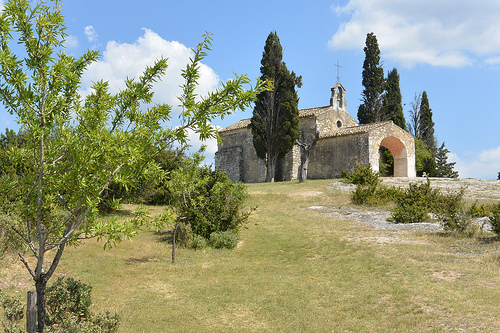 Chapelle Saint-Sixte en haut de la colline par salva1745