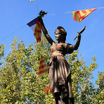 Statue - La Marianne de Fontvieille par Seb+Jim - Fontvieille 13990 Bouches-du-Rhône Provence France