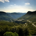 Route menant au col de l'Espigoulier par gantoo - Gémenos 13420 Bouches-du-Rhône Provence France