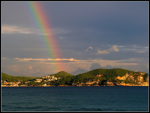 Arc-en-Ciel à Cassis par J@nine