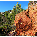 Ancienne carrière de Bauxite by Tinou61 - Les Baux de Provence 13520 Bouches-du-Rhône Provence France