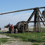 Trébuchet - Catapulte médiévale by Vikingo's Pub - Les Baux de Provence 13520 Bouches-du-Rhône Provence France