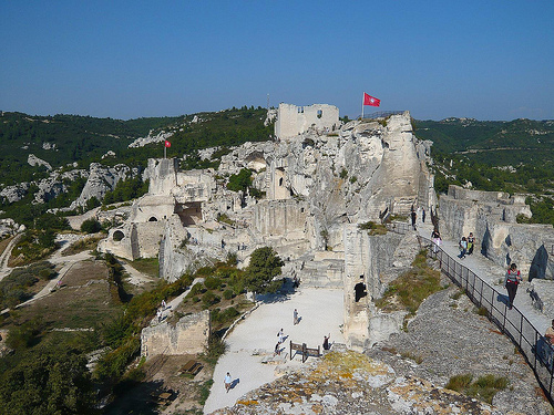 Les Baux de Provence - le château by Vaxjo