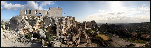 Panoramique sur Les beaux de Provence by Alexandre Santerne