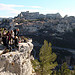 Vue sur le rocher habritant le village des Baux by salva1745 - Les Baux de Provence 13520 Bouches-du-Rhône Provence France