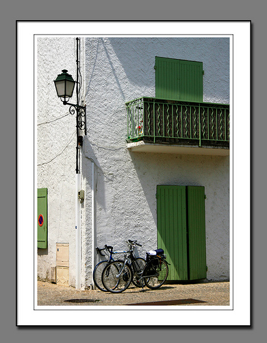 Bicycles at Maillane par fiona_60