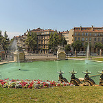 Fontaine du Palais Longchamps par Meteorry - Marseille 13000 Bouches-du-Rhône Provence France