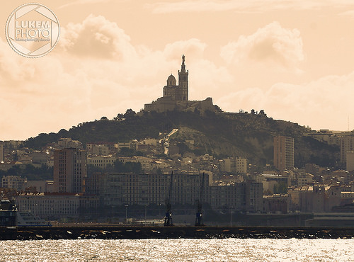 Notre Dame de la Garde à Marseille par lukem-photo