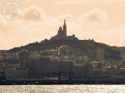 Notre Dame de la Garde à Marseille by lukem-photo