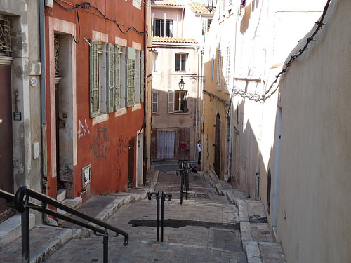 Quartier du Panier - rue piétionne par FASOLO PASCAL