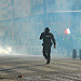 Gilets jaunes et Gendarme mobile by Josiane D. - Marseille 13000 Bouches-du-Rhône Provence France