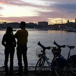 Couché de soleil sur le Vieux Port par Antoine 2011 - Marseille 13000 Bouches-du-Rhône Provence France