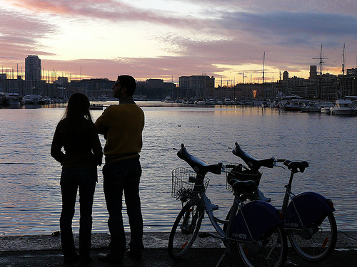 Couché de soleil sur le Vieux Port par Antoine 2011